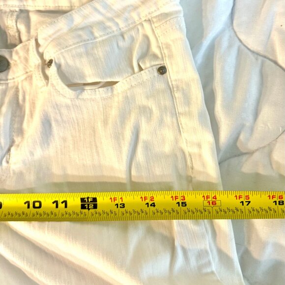 Jessica Simpson Jeans Size 6 Inseam 26 inches Rolled Cropped Straight - Picture 6 of 11